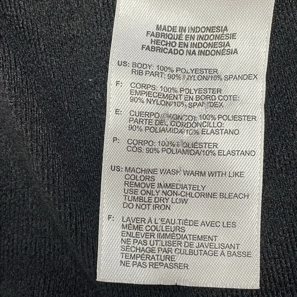 Adidas Full Zip Warm Up 3 Stripe Track Jacket AZF001 Black M - Picture 10 of 16